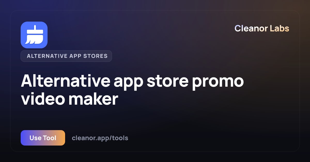 Alternative App Store Promo Video Maker | Build Screenshot-Based App ...